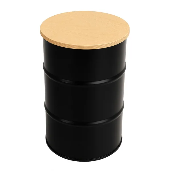 Бочка черного цвета
