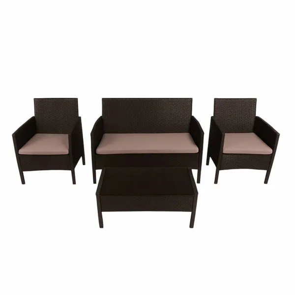 Аренда комплекта мебели из ротанга