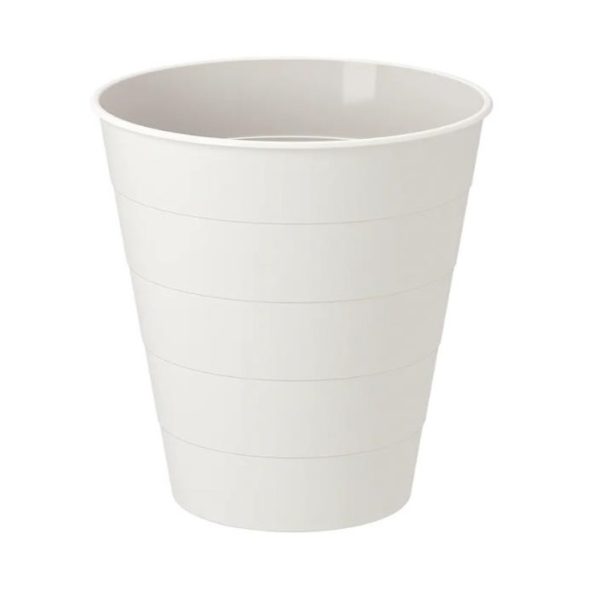 Аренда мусорной корзины белого цвета